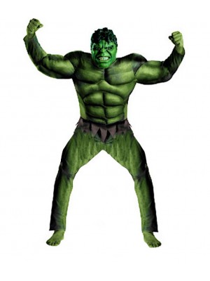 Hulk Maschera Adulto Vestito Carnevale Uomo HULK01 AA